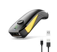 NETUM CS8501 Wireless Image QR Code Scanner - Upgraded Bluetooth Barcode Scanner, Mini Portable 1D & 2D Barcode Reader for Inventory Management, Tablets, Android, iOS, PC, and POS Systems