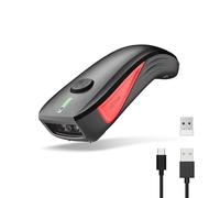 NETUM CS9501 Bluetooth QR Code Scanner- Upgraded Wireless Barcode Scanner with Zebra's Scan Engine, Portable 2D Code Reader for Inventory Management for Tablets, Android, iOS, PC and POS Systems