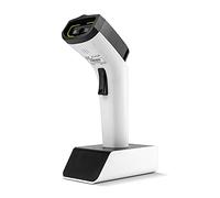 NETUM DS5000 Fashionable Bluetooth Wireless 1D Barcode Scanner, Hands Free CCD Barcode Reader with Stand and Built-in Memory, Works with MAC OS, Windows, iOS, Android, Transfers Up to 50 Meters