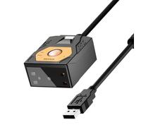 NETUM NT-480 Fixed Mount Barcode Scanner, Industrial 1D 2D QR Code Scanner with USB Connection, Auto-Sensing Embedded Scanner for Kiosk, Conveyor, POS, Manufacturing & Self-Service Systems