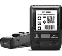 NETUM Portable Label Printer 58mm Bluetooth Thermal Label Printer with Rechargeable Battery for Barcode Office Warehouse Shipping Clothing Jewelry Labels Printing NT-G5