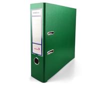 Netuno 1 Binder Green A4 Spine 8 cm 3.15in Extra Wide Cardboard File Organizer for Office School Desk Storage documents Strong Stable Large Capacity Practical