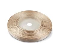 Netuno 1 Roll Cappuccino Ribbon 6 mm x 32 m 0.24 in x 1260 in for Wrapping Crafts Wedding Birthday Christening Scrapbooking Christmas Cards DIY