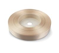 Netuno 1 Roll Cappuccino Satin Ribbon 12 mm x 32 m 0.47 in x 1260 in for Wrapping Crafts Wedding Birthday Christening Scrapbooking Christmas Cards DIY