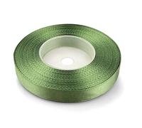 Netuno 1 Roll Khaki Satin Ribbon 12 mm x 32 m 0.47 in x 1260 in for Wrapping Crafts Wedding Birthday Christening Scrapbooking Christmas Cards DIY