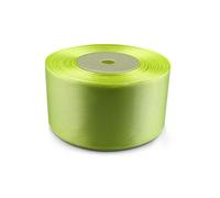 Netuno 1 Roll Lime Green Satin Ribbon 50 mm x 32 m 1.97 in x 1260 in for Wrapping Crafts Wedding Birthday Christening Scrapbooking Christmas Cards DIY