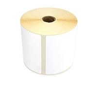 Netuno 1 roll of White Thermal Labels 100x220 mm 4x8.66 in 400 Pieces self-Adhesive Paper Labels for Thermal Printing Labelling Packages barcodes Address Shipping Package Label Blank Perforated Label