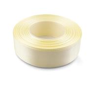 Netuno 1 Roll Pale Yellow Satin Ribbon 25 mm x 32 m 0.98 in x 1260 in for Wrapping Crafts Wedding Birthday Christening Scrapbooking Christmas Cards DIY