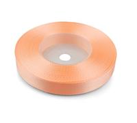 Netuno 1 Roll Peach Satin Ribbon 12 mm x 32 m 0.47 in x 1260 in for Wrapping Crafts Wedding Birthday Christening Scrapbooking Christmas Cards DIY