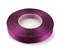 Netuno 1 Roll Plum Satin Ribbon 12 mm x 32 m 0.47 in x 1260 in for Wrapping Crafts Wedding Birthday Christening Scrapbooking Christmas Cards DIY