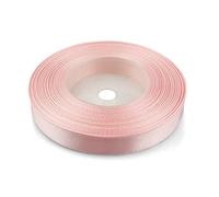 Netuno 1 Roll Powder Pink Satin Ribbon 12 mm x 32 m 0.47 in x 1260 in for Wrapping Crafts Wedding Birthday Christening Scrapbooking Christmas Cards DIY