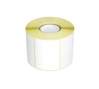 Netuno 10 rolls of white thermal labels 70x50 mm 2.75x2 in 1000 pieces self-adhesive paper labels for thermal printing labelling packages barcodes address shipping package label blank perforated label