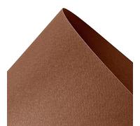 Netuno 10 Sheets Chocolate Brown cardstock A3 297x420mm for Scrapbooking | 220g Prisma Cioccolato · dyed through the mass · professional finish · one felt side one smooth · foldable and embossable