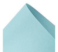 Netuno 10 Sheets Sky Blue cardstock A4 210x297mm one Side Felt Textured | 220g Prisma Azzurro · ideal for dry techniques · dyed through the mass · foldable and embossable · softly embossed surface
