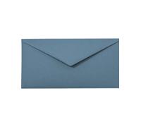 Netuno 100 Blue Long envelopes DL 110x220 mm 120g Materica Acqua Ecological envelopes Multicolour envelopes Elegant Coloured envelopes Recycled envelopes for Wedding Birthday Christmas Greeting Cards