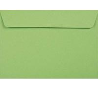 Netuno 100 Green envelopes C6 114x162 mm 4.5x6.4 inches 120gsm Kreative Apple Colourful envelopes for Wedding Invitations Greeting Cards Coloured envelopes Recycled Paper eco-Friendly envelopes