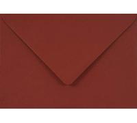 Netuno 100 large dark red coloured envelopes DIN C5 162x229mm 6.37x9.01 inches 115gsm Sirio Color Cherry gummed pointed flap no window for wedding invitations Christmas leaflets greeting cards RSVP A5