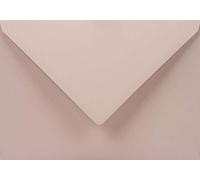 Netuno 100 Large Pale Pink Coloured envelopes DIN C5 162x229mm 6.37x9.01 inches 115gsm Sirio Color Nude gummed Pointed Flap no Window for Wedding Invitation Christmas Birthday Greeting Cards RSVP A5