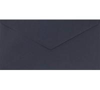 Netuno 100 Long Dark Blue Coloured envelopes DIN DL 110x220mm 4.33x8.66 inches 115gsm Sirio Color Dark Blu gummed Pointed Flap no Window for Wedding Invitations Christmas Greeting Cards leaflets RSVP