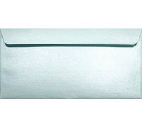 Netuno 100 Long Light Blue Pearl envelopes DL 110 x 220 mm 4.33 x 8.66 in 120gsm Majestic Damask Blue Long Pearlescent Envelope Shimmer envelopes for Wedding Invitations Letters Flyers Business Cards