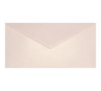 Netuno 100 Long Rose Gold Pearl envelopes DL 110 x 220 mm 4.33 x 8.66 in 120gsm Aster Metallic Candy Pink Gold Long Pearlescent Envelope Shimmer envelopes for Wedding Invitations Letters Flyers