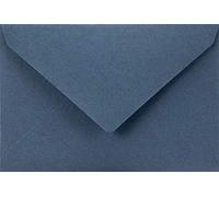 Netuno 100 mini Blue Coloured envelopes DIN C7 85x120mm 3.19x4.49 inches 115gsm Sirio Color Blue gummed Pointed Flap no Window for Invitations Cards Money Coins RSVP Seeds Jewellery Buttons vignettes