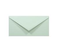 Netuno 100 Pastel Green Coloured envelopes DL 110 x 220 mm 4.33 x 8.66 in 80gsm Rainbow Decorative Envelope Colourful Long envelopes for Letters Flyers Business Cards Birthdays Weddings