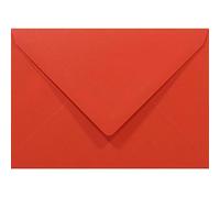 Netuno 100 red Coloured envelopes C6 114 x 162 mm 4.5 x 6.4 in 80gsm Rainbow Decorative Invitation Envelope Colourful envelopes for Weddings Letters Greeting Cards Birthdays Invitations