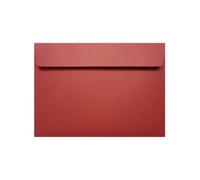 Netuno 100 red envelopes C5 162 x 229 mm 6.4 x 9 in 120gsm Design Elegant Coloured envelopes Large Format for Invitation Cards Birthday Cards brochures Flyers documents A5 Letters documents