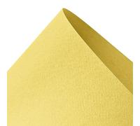 Netuno 100 Sheets Light Yellow cardstock A4 210x297mm for certificates | 220g Prisma Girasole · dyed through the mass · ideal for dry techniques · one felt side one smooth · professional finish