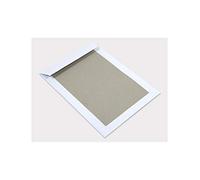 Netuno 100 white board backed envelopes C4 229 x 324 mm 9 x 12.75 in 400gsm rigid back mailers shipping envelopes with cardboard back hard cardboard envelope for documents photos certificates diplomas