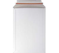 Netuno 100 White Cardboard Pockets 450gsm B5 6.93 x 9.84 inches White Cardboard envelopes Rigid mailers Stay Flat envelopes Cardboard Shipping Bags Flat Cardboard mailers Rigid Shipping envelopes