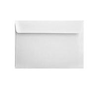 Netuno 100 White Ribbed envelopes C5 162 x 229 mm 6.4 x 9 in 120gsm Aster Laid White Large Striped envelopes Laid Finish Paper for Wedding Invitations brochures leaflets Flyers A5 Letters