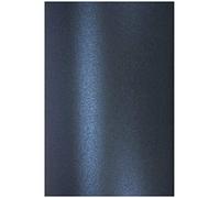 Netuno 100x Marine Blue Pearlescent Paper 120gsm A4 210x297mm 8.3x11.7in Aster Metallic Queens Blue Elegant Shimmer Paper Metallic Card for Wedding Invitations Scrapbooking Greeting Cards brochures
