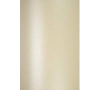 Netuno 10x Cream Pearlescent cardstock 250gsm A4 210 x 297 mm 8.3 x 11.7 in Majestic Candlelight Cream Metallic Craft Paper Shimmer cardstock for Weddings Invitations menu Cards Tickets Table Cards