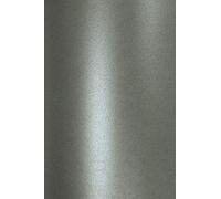Netuno 10x Grey Pearlescent Paper 120gsm A4 210x297mm 8.3x11.7in Aster Metallic Grey Elegant Shimmer Paper Metallic Card for DIY Wedding Invitations Scrapbooking Greeting Cards brochures