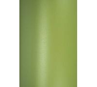 Netuno 10x Light Green Pearlescent cardstock 250gsm A5 148 x 210 mm 5.8 x 8.3 in Majestic Satin Lime Metallic Craft Paper Shimmer cardstock for Weddings Invitations menu Cards Tickets Table Cards