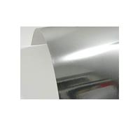 Netuno 10x Silver Mirror Cardboard A4 210 x 297 mm 8.3 x 11.7 in 225gsm Mirror Silver Metallic Board Metallic cardstock Glossy Paper for DIY Invitations cardmaking Tickets Scrapbooking Decoration