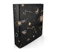 Netuno 1x Design Folder Space A4 70 mm with 2 Rings for Office School Home Document Binder Cardboard Plastic