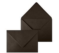 Netuno 20 Large Brown envelopes C5 162 x 229 mm 6.4 x 9 in 115gsm Coloured Invitation Envelope Elegant envelopes for A5 Letters Wedding Invitations Greeting Cards documents Postcards
