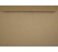 Netuno 200 Large Kraft envelopes C4 229 x 324 mm 9 x 12.75 in 100gsm Natural Kraft Paper Envelope Vintage Brown C4 envelopes for A4 Letters documents Photos invoices brochures