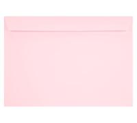 Netuno 200 Large Pastel Pink envelopes C4 229 x 324 mm 9 x 12.75 in 120gsm Design Elegant Coloured Envelope Large Colourful envelopes for A4 Letters documents Photos invoices brochures