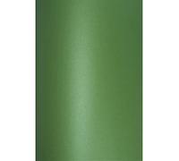 Netuno 20x Green Pearlescent Paper 280gsm A4 210x297mm 8.3x11.7in Aster Metallic Christmas Green Shimmer Paper Pearlescent cardstock Metallic cardstock for menu Cards Tickets Table Cards Gift Tags