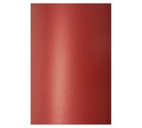 Netuno 20x Satin red Pearlescent Paper 120gsm A4 210 x 297 mm 8.3 x 11.7 in Aster Metallic Ruby Satin Elegant Shimmer Paper Metallic Card for Wedding Invitations Scrapbooking Greeting Cards brochures