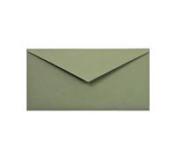 Netuno 25 Green Long envelopes DL 110x220mm 120g Materica Verdigris Ecological envelopes Multicolour envelopes Elegant Coloured envelopes Recycled envelopes for Birthday Christmas Greeting Cards