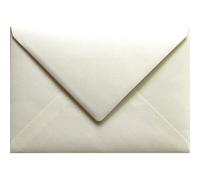 Netuno 25 ivory envelopes C5 162x229mm textured paper | 120 gsm Prisma Avorio · no window · made in Italy · pointed flap with gummed closure · dyed through the mass