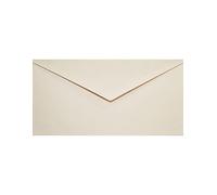 Netuno 25 Long Biscuit envelopes DL 110 x 220 mm 4.33 x 8.66 in 120gsm Keaykolour Biscuit Elegant Invitation Envelope Colourful Recycled envelopes for Letters Flyers Business Cards Weddings