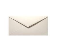 Netuno 25 Long Cream envelopes DL 110 x 220 mm 4.33 x 8.66 in 130gsm Flora Giglio Recycled Paper Elegant envelopes for Wedding Invitations Greeting Cards Christmas Cards Postcards factures documents