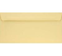 Netuno 25 Long Cream envelopes DL 110 x 220 mm 4.33 x 8.66 in 90gsm Burano Camoscio Invitation Envelope Elegant Colourful envelopes for Weddings Christmas Birthdays Greeting Cards Postcards