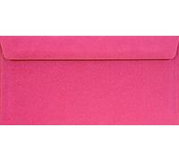 Netuno 25 Long Dark Pink envelopes DL 110 x 220 mm 4.33 x 8.66 in 90gsm Burano Rosa Shocking Invitation Envelope Elegant Colourful envelopes for Weddings Christmas Birthdays Greeting Cards Postcards